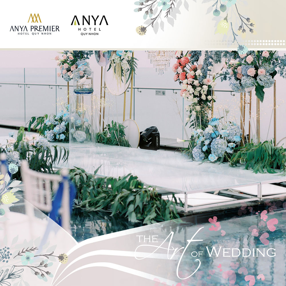 Tại Anya phong các tiệc cưới DIY -  do it yourself sẽ là dấu ấn “độc bản” của cô dâu chú rể