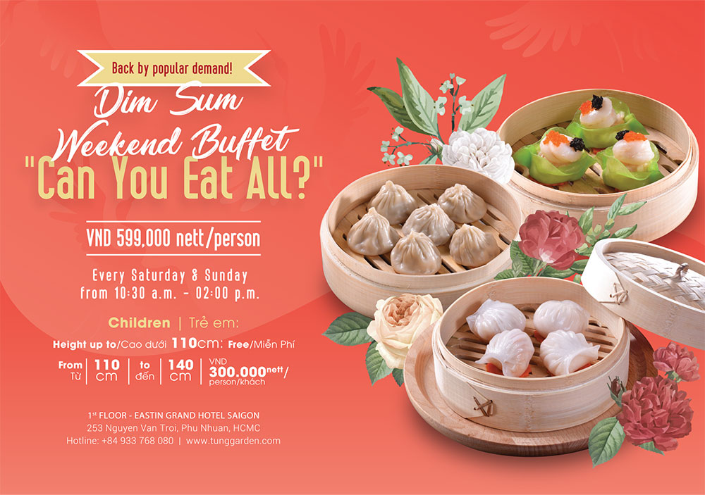 Dim Sum “Can You Eat All?” – Tung Garden – is back