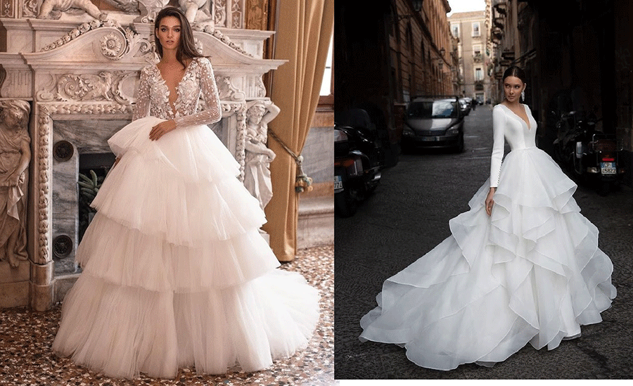 15 mẫu váy cưới đẹp đơn giản sang trọng đón đầu xu hướng