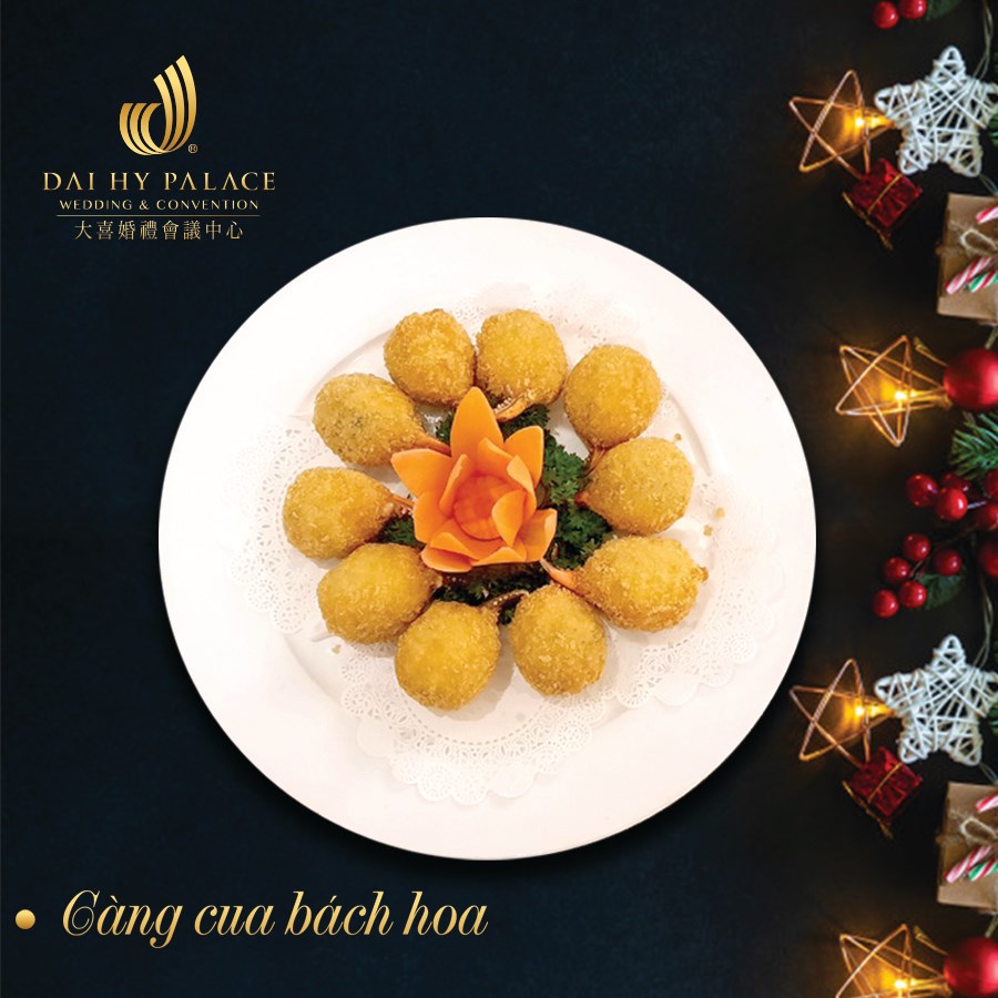 Menu tiệc cưới Đại Hỷ Palace