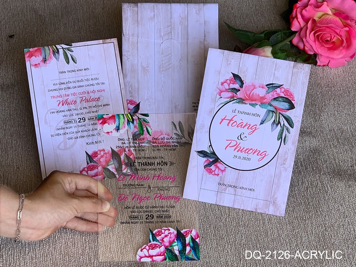 Thiệp Cưới Ngọc Diễm