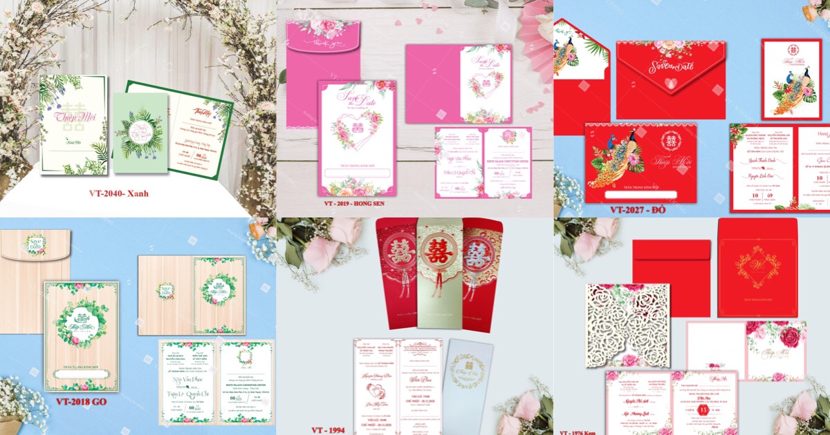 Thiệp Cưới Việt Tú